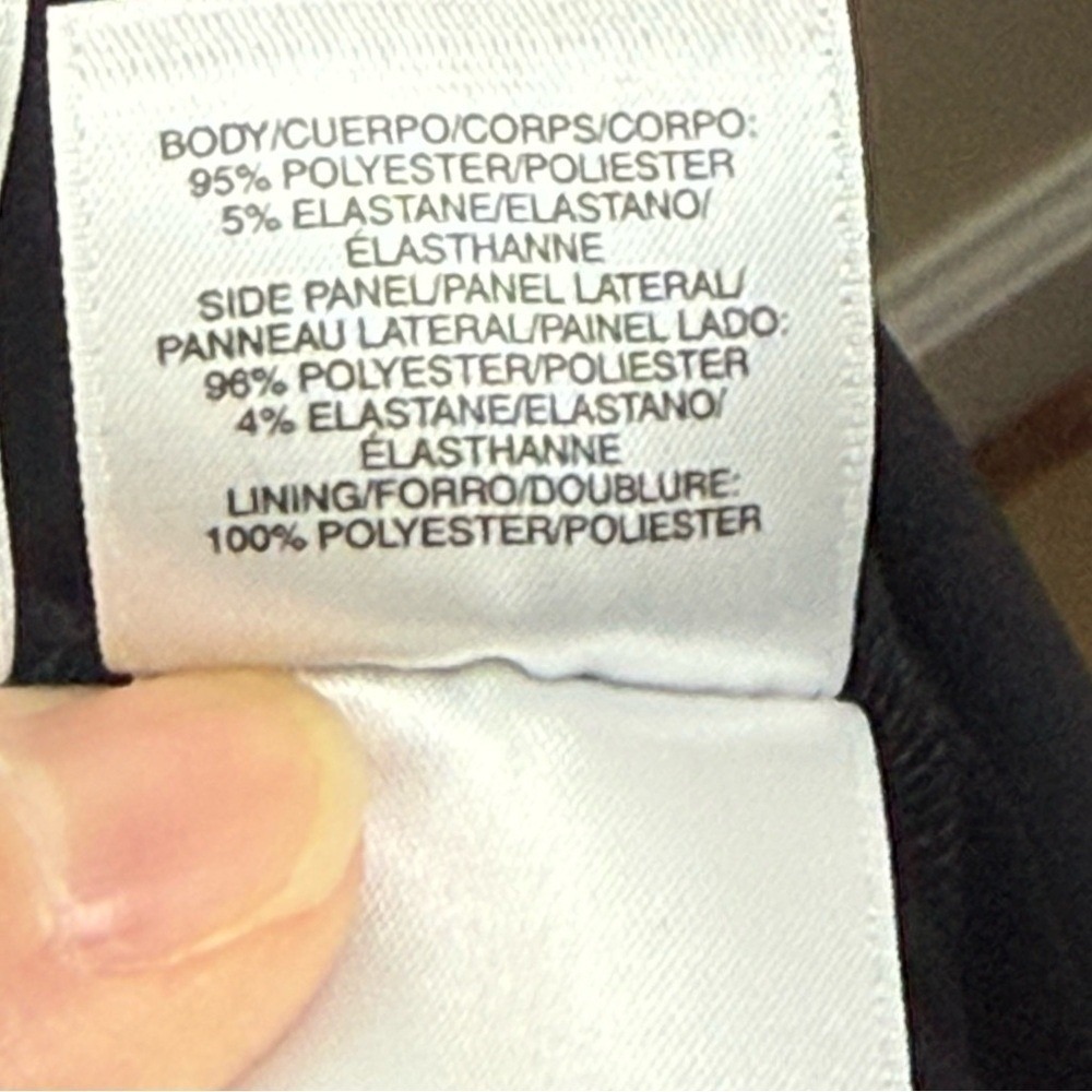 Black Label by Evan-Picone Womens White Patterned Dress‎ sz 12 Bodycon Stretch - Picture 11 of 11